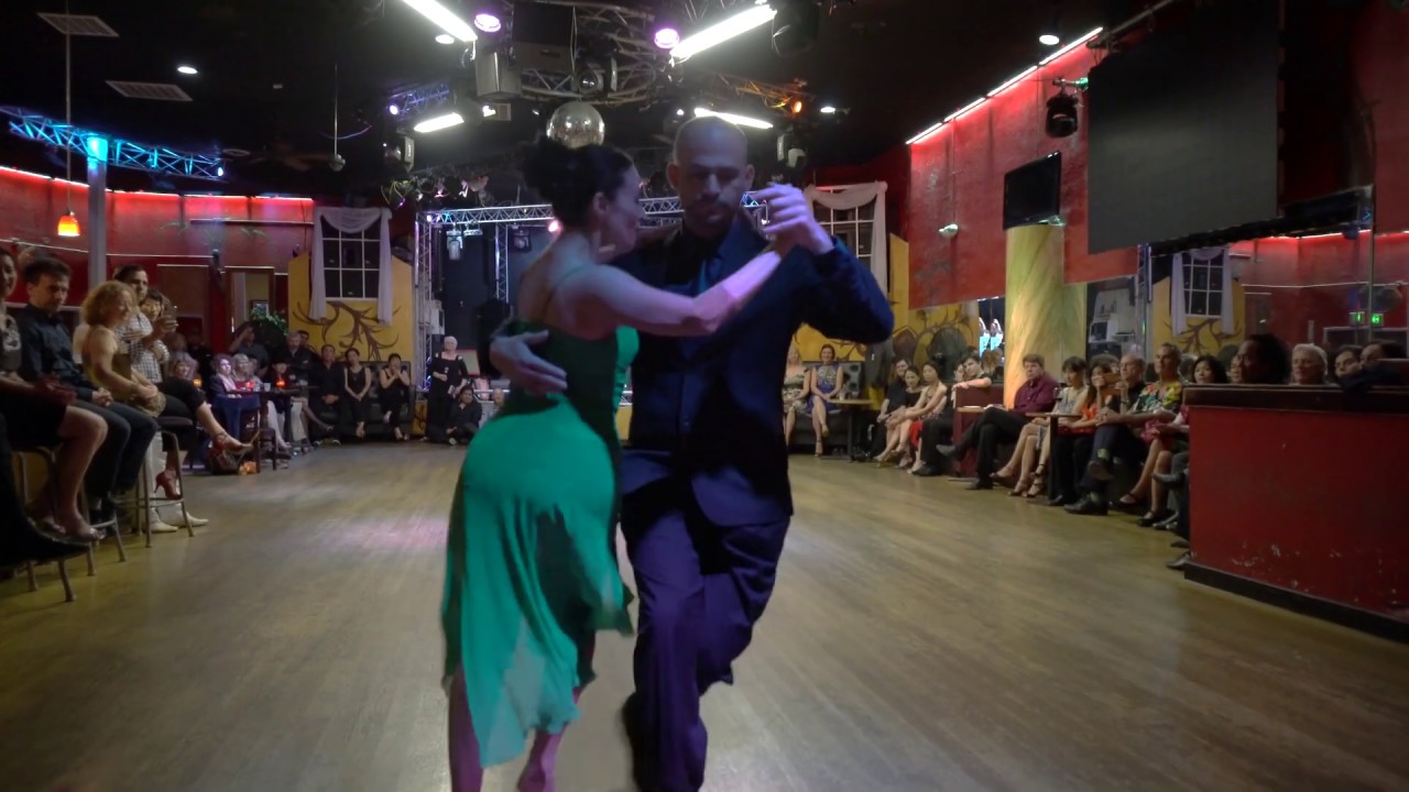 Guillermina Quiroga & Mariano Diego Logiudice @ Milonga at Alberto's Demo 1/3 2019 Mar 31