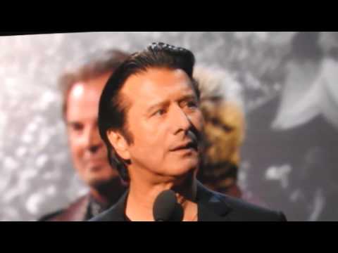 Steve Perry at the Rock & Roll Hall of Fame Induction Ceremony 2017