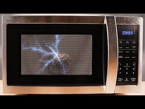 MICROWAVING ALUMINIUM FOIL