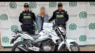 Hombre capturado cuando intentaba hurtar una motocicleta al suroriente de Bogotá