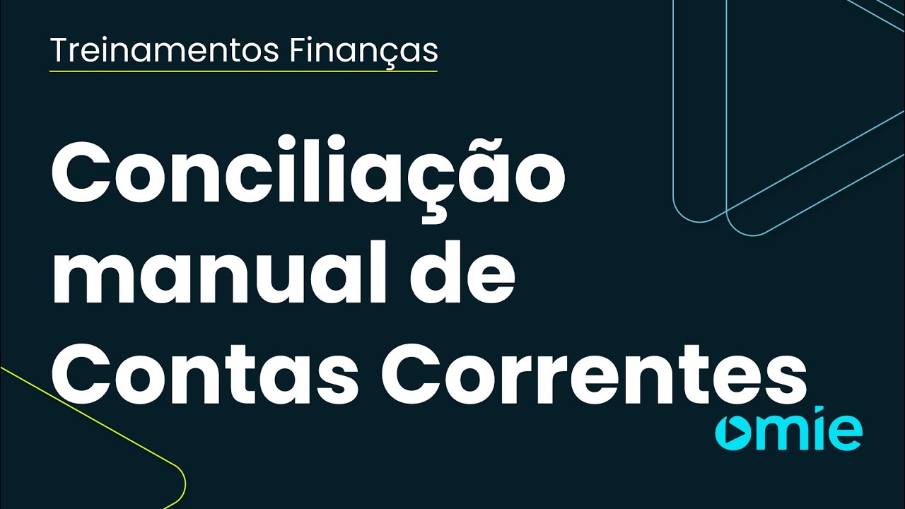 10 - Conciliação manual de Contas Correntes