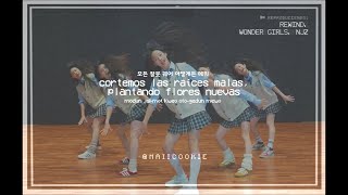 Wonder Girls, NJZ - Rewind - Sub Español/Easy Lyrics/Hangul