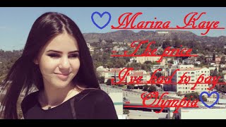❤ Marina Kaye - The price I&#39;ve had to pay - Olympia ❤