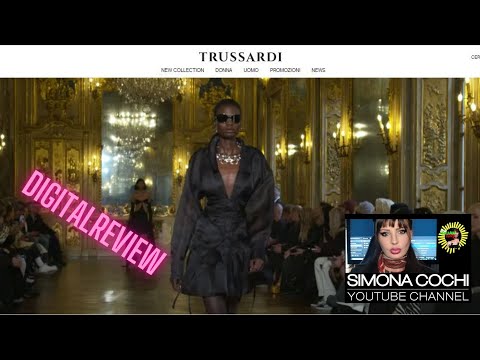 TRUSSARDI SS23   Show Digital Review Live by Simona Cochi Milano Fashion Week 2022
