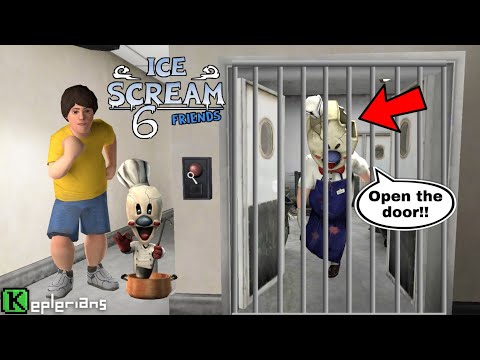 How to Trap Rod Ice Scream 6 Friends | Ice Scream 6 Tricks