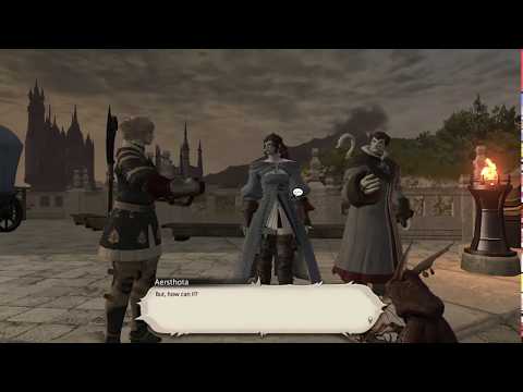 FINAL FANTASY XIV - Class Quest - Arcanist LVL 20 - Pincer Maneuver