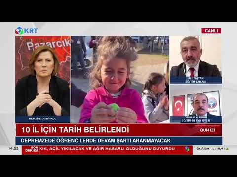 Genel Özlük Hukuk ve TİS Sekreterimiz Orhan YILDIRIM, KRT Tv canlı yayınında değerlendirme bulundu.20.02.2023 | EĞİTİM İŞ