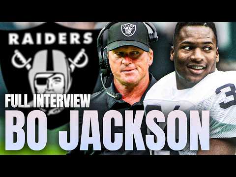 NFL Legend Bo Jackson FULL INTERVIEW | Gruden Goes Long
