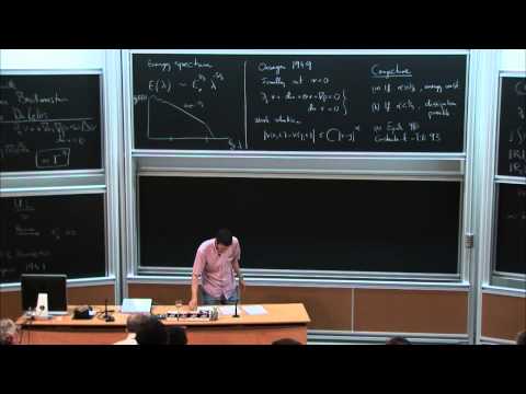 László Székelyhidi: The H-Principle and Turbulence