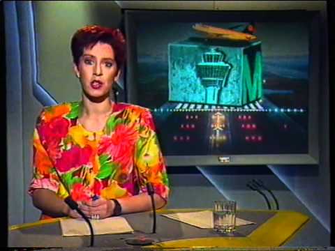 Flughafenumzug München Riem ins Erdinger Moos 1992