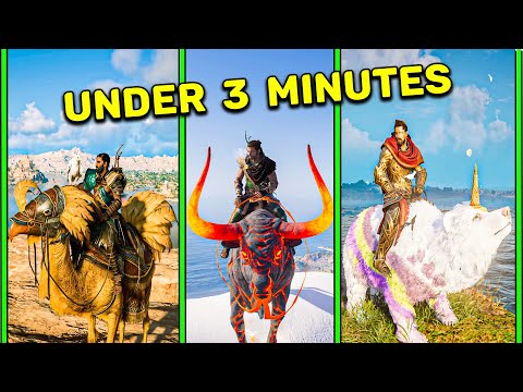 All Rideable Animals in Assassin's Creed Games (2007-2022)