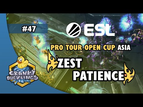 Zest vs Patience - PvP | ESL Open Cup #47 Asia | Weekly EPT StarCraft 2 Tournament