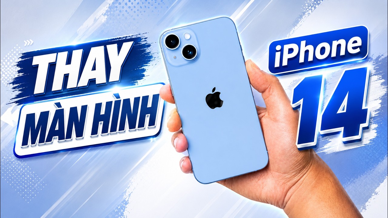 Video Thay màn hình iPhone 14