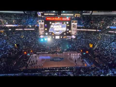 Saint Peter’s vs. Purdue Sweet 16 Introductions 03/25/2022 - Wells Fargo Center, Philadelphia, PA