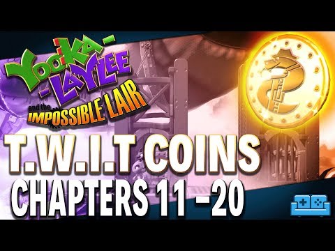 YOOKA LAYLEE AND THE IMPOSSIBLE LAIR |  COIN LOCATIONS CHAPTERS 11 - 20 (NO COMMENTARY)