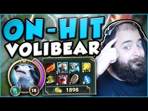 THIS ON-HIT BUILD ON VOLIBEAR IS GENIUS! NEW ON-HIT VOLIBEAR TOP GAMEPLAY! - League of Legends