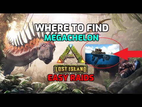 Megachelon Location EASY Raid Where To Find Megachelon on Ark Lost Island