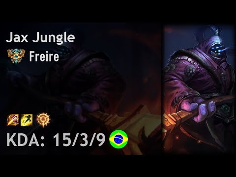 Jax Jungle vs Zac - Freire - BR Challenger Patch 8.3
