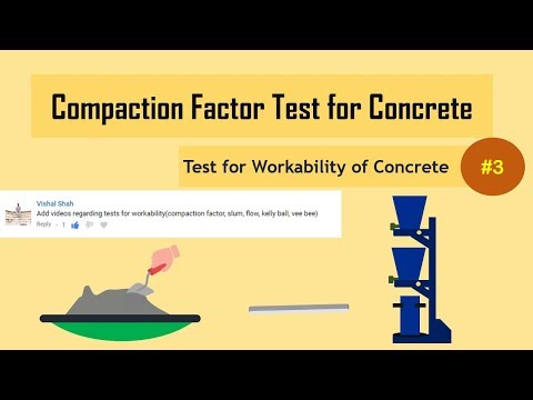 Compaction Factor Apparatus Test for Concrete