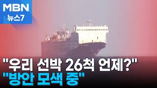 한국 선박 26척 언제 호르무즈 통과하나…일본은 이란과 긴 역사 [MBN 뉴스7]