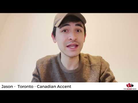 Toronto accent video