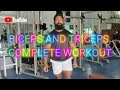 Biceps triceps complete workout by Mr India 2019 Vineet kala