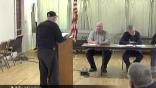 preview picture of video 'Public Hearing - 03-26-2015'