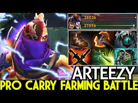 ARTEEZY [Anti Mage] When Pro Carry Farming Battle 920 GPM Dota 2