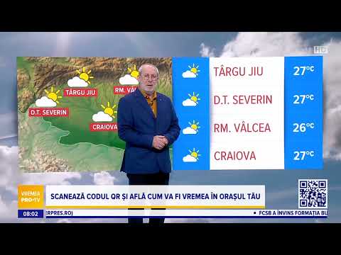 Vremea 27 iulie 2023