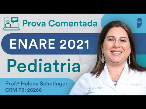 Prova Comentada ENARE 2021 - Pediatria | Aula de Revisão para Residência Médica