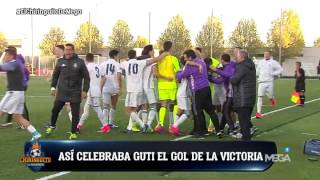 Guti, campeón de Liga con el juvenil del Madrid