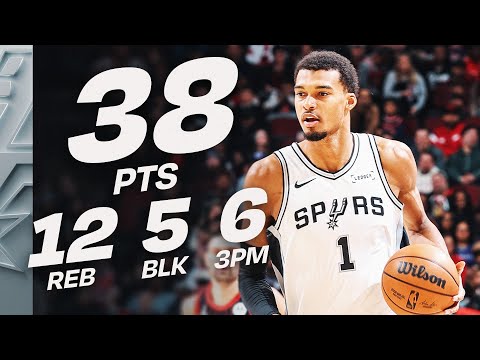 Victor Wembanyama war gegen die Bulls unaufhaltsam! | 10. November 2025