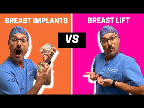 Breast Implant vs Breast Lift - Which do you need?