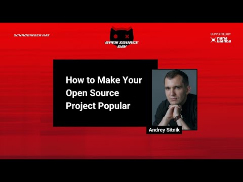 Andrey Sitnik - How to Make Your Open Source Project Popular