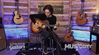 Video thumbnail for NEW Taylor 50th Anniv. Builder’s Edition 314ce LTD Kona Acoustic Electric Guitar Demo at Music City by Music City Canada