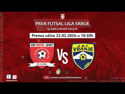 KMF Winter sport - KMF Vranje | Prva futsal liga Srbije