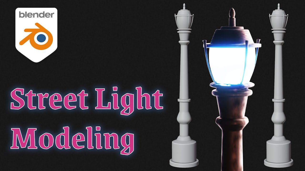 Create Street Lights In Blender | Tutorial