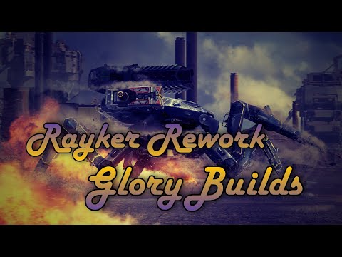 WR [ Reworks & Rayker Killing a Titan + Glory builds War Robots