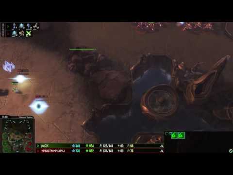 Starcraft 2 - PvP - puCK vs PiLiPiLi on Ruins of Endion