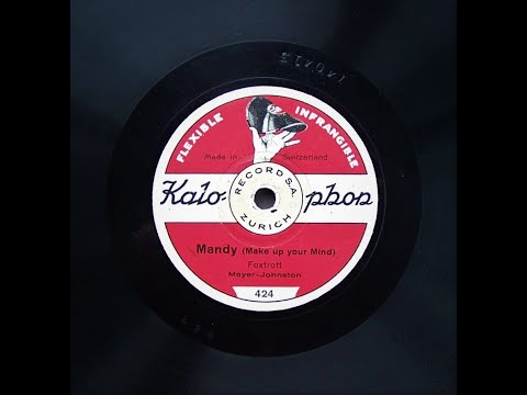 Mandy ( Make Up Your Mind ) - Ben Bernie and His Orchestra (1924)