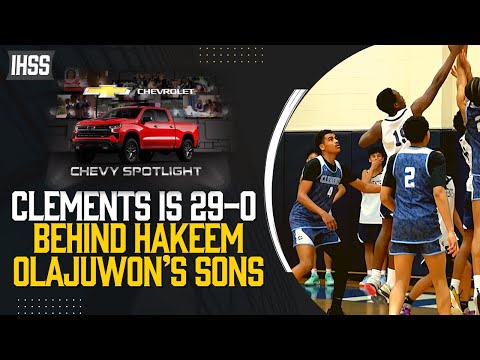 Hakeem Olajuwon&#039;s Sons Play at Undefeated Fort Bend Clements