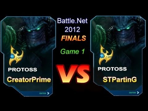 StarCraft 2 - CreatorPrime[P] vs STPartinG[P] :Finals - Battle Net 2012 G1 (Commentary)