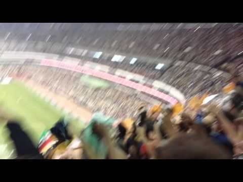 "Las gallinas son así ... América vs Pumas 2015" Barra: La Rebel &bull; Club: Pumas