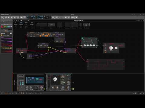 Bitwig Grid without oscillators: Array