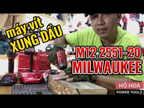 MÁY VÍT XUNG DẦU MILWAUKEE SURGE M12 -2551