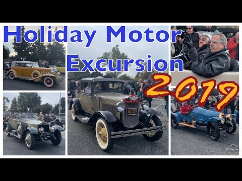 2019 Holiday Motor Excursion - Pre 1932 Antique Cars - Arcadia, CA - Horseless Carriage -Jay Leno