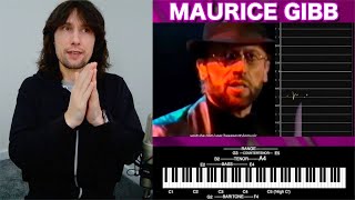 Why was Maurice Gibb&#39;s voice the PERFECT voice for the Bee Gees?