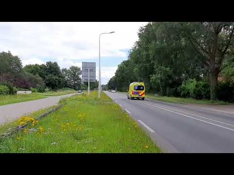 Ambulance met spoed naar Rhenen