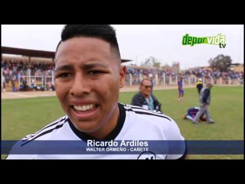 Ricardo Ardiles, delantero Walter Ormeño Et. Dep.