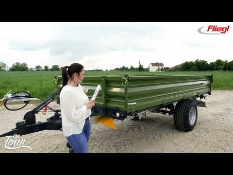 Fliegl EDK 60 FOX Einachs-3-Seitenkipper